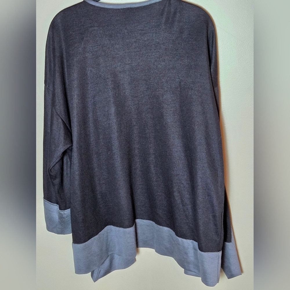 Natori Open Cascade Elevated Basic Cardigan Sweat… - image 2